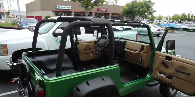 green jeep